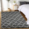 Modern Soft Fluffy Living Room Rugs, Plush Non Slip Non Shedding Throw Carpet for Nursery Bedroom Payroom - 3 of 4