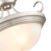 Millennium Lighting 2 - Light Flush Mount in  Satin Nickel - 2 of 4