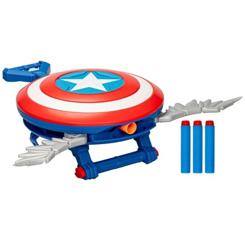 Captain America Brave New World Nerf Skyshot Blaster Target