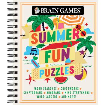 Brain Games - Summer Fun Puzzles (#3) - by  Publications International Ltd & Brain Games (Spiral Bound)