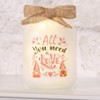 The Lakeside Collection Valentine's and St Patrick's Fairy Light Mason Jar Table Decor - 2 of 2