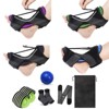 Ankle Brace Support for Men Women Adjustable Plantar Fasciitis Night Splint Relief Set (Massage Ball Color Random) - 2 of 4