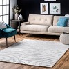 Nuloom Hand Tufted Plush Zebra Indoor Area Rug - 2 of 4