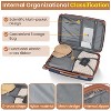 Lyngins 14/20/24/28 Inch 4 PCs Carry on Luggage Sets,Expandable Suitcases Sets with Spinner Wheels and TSA Lock for Family Trips - 4 of 4