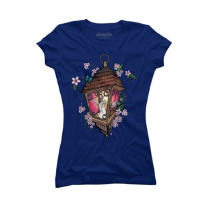 Junior's Design By Humans Beautiful Lantern By Adamzworld T-Shirt - 1 of 3