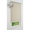 Linen Avenue Cordless 1% Solar Screen Standard Roller Shade, Shadow and Beige (Arrives 1/4" Narrower) - 4 of 4
