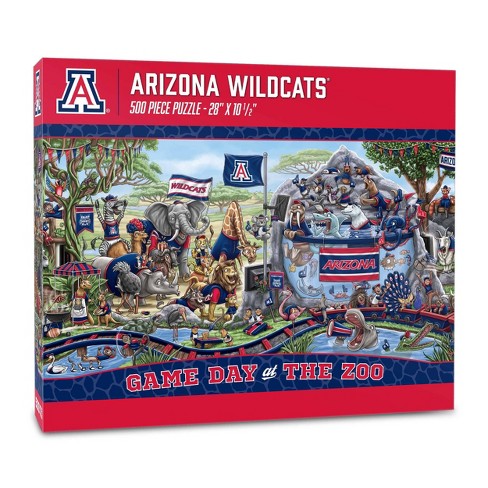 NCAA Arizona Wildcats Game Day at the Zoo 500pc Puzzle - image 1 of 3