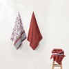 Modern Threads Ophelia 6-pc Yarn Dyed Jaquard/Solid Towel Set - 2 of 4