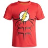 DC Comics Justice League Athletic Pullover T-Shirt and Mesh Shorts Outfit Set Little Kid to Big Kid - 2 of 4