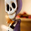 Evergreen 32.25" Formal Skeleton Metal Garden Statue Outdoor Decor for Garden, Lawn or Patio - 2 of 4