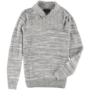 I.N.C International Concepts Mens LS Knit Pullover Sweater, Grey, Small - 1 of 1