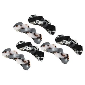 Unique Bargains Women's Hair Barrettes 6 Pcs - 1 of 4