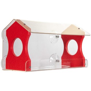 JCS Wildlife Diner 13 Window Bird Feeder - Holds 4 Cups - 1 of 2