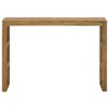 vidaXL Console Table 43.3"x13.8"x29.5" Solid Teak Wood - 2 of 4