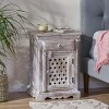 ORRD Wooden Nightstand with 1 Drawer and 1 Door, Bedside Table for Bedroom - 2 of 4