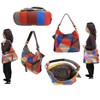 Amerileather Q Metal Mini Skulls Shoulder Bag – Patched Cowhide Leather with Skull Motif and Bold Compact Styling - 3 of 3