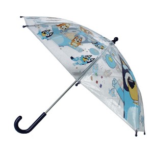 Textiel Trade Kids' Bluey & Bingo Rainy Days Stick Umbrella - 1 of 2