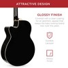 Best Choice Products 22-Fret Full Size Acoustic Electric Bass Guitar w/ 4-Band Equalizer, Truss Rod - 4 of 4