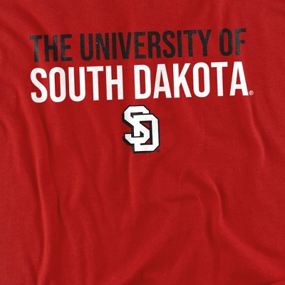 Men's University of South Dakota Official Stacked T-Shirt