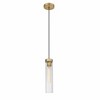 Z-Lite Beau 1 - Light Pendant in  Rubbed Brass - image 3 of 4