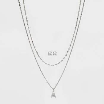 Herringbone Heart Charm Chain Necklace - Universal Thread™ Gold : Target