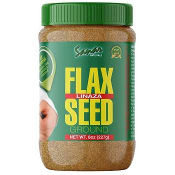Sanar Naturals Ground Flaxseed - 8 oz