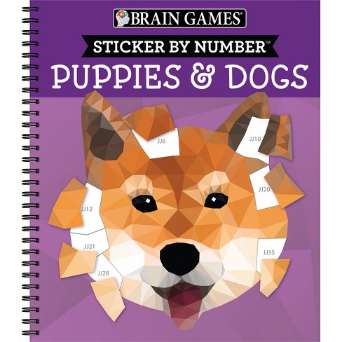 Brain Games - Sticker by Number: Mosaic Animals (28 Images to Sticker) [Book]