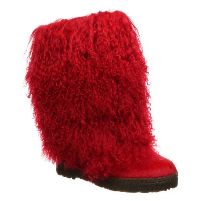 Wine bearpaw outlet boots