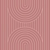 Colour Poems Arch Symmetry XXXII Shower Curtain Green - Deny Designs: 72" Polyester Microfiber, Machine Washable, Ring Top - 3 of 4