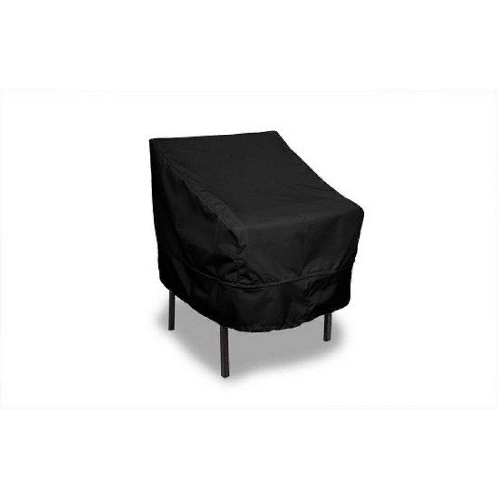 Photos - Furniture Cover Meridian 25.5" x 32.5" x 34" Standard Patio Table Chair Cover Black 