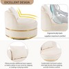 CAVINAS 360° Swivel Chair Accent Chair with Velvet Upholstery for Living Room,Luxury Oversized Accent Chair with Back,Living Room Furniture - 2 of 4