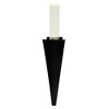 CWI Lighting Catania Integrated LED Black Wall Light - 3 of 4