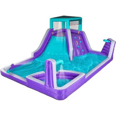 Sunny & Fun Large Inflatable Kids Backyard Water Slide Park