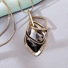 Layer Pendant Necklace Long Statement Pendant Necklace Long Sweater Long Necklaces for Women Summer Necklaces for Girls | Boho Necklaces for Women - 4 of 4