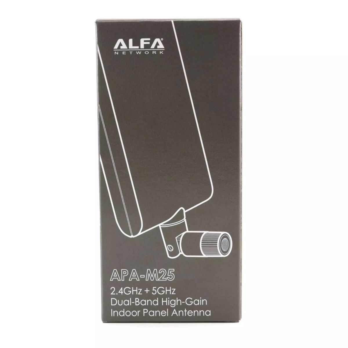 Alfa APA-M25 Dual Band 8/10dBi Directional Indoor Panel Antenna w/ RP-SMA (Like Asus WL-ANT-157) - thumbnail 5