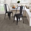 FloorPops 10ct 12"x12" Ashwood Peel and Stick Floor Tiles Assorted Browns: Water-Resistant Vinyl Sticky Flooring Tiles - 2 of 4