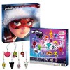 Miraculous Ladybug Advent Kwami Calendar with Miniature Flocked Kwamis, Seasonal Charms Collectible Toys for Kids for Christmas with Hooks and Ribbons - 2 of 4