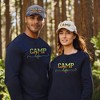 Pavilion Gift Company - Camp Life - L/XL Navy Cotton Blend French Terry Sweatshirt - Sweatshirts - 3 of 4
