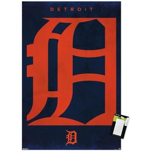 Trends International MLB Detroit Tigers - Logo 25 Unframed Wall Poster Prints - 1 of 4