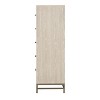 HOMES: Inside + Out Neovesi Chest Boho 5 Drawer Oak - image 4 of 4