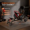 Hip Thrust Machine with Weight Holder Adjustable Footboard, Butt Exercise Equipment for Butt Shaping and Glute Muscles Building - 2 of 4