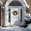 Exquisite Plaid Bow and Bears 20" Christmas Wreath, Holiday Door Decoration| OrnamentallyYou - 3 of 4