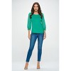 WEST K Women's Liz Three Quarter Sleeve Knit Top - 4 of 4