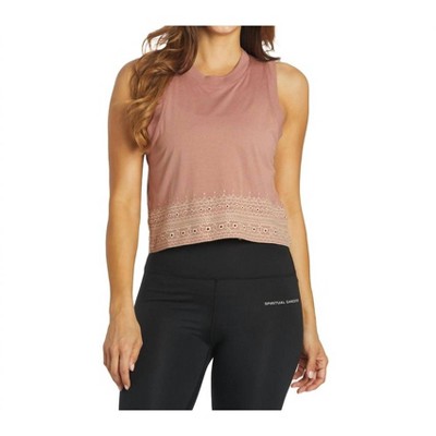 Women's Box Crop Tank Top - SPIRITUAL GANGSTER