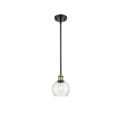 Athens - 1 Light Mini Pendant In Industrial Style-7.88 Inches Tall and 6 Inches Wide