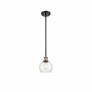 Athens - 1 Light Mini Pendant In Industrial Style-7.88 Inches Tall and 6 Inches Wide - 1 of 1
