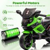 Kids 6V Ride On Motorcycle, Battery Powered Ride On Toys with Treaded Tires, Working Headlight, Horn, Music, Training Wheels - 3 of 4