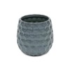 Cheung's Farrier Hexagon Pattern Blue Ceramic Pot - Large - 2 of 4
