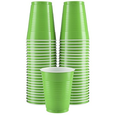 Sparksettings Orange Disposable Plastic Cups 12oz, 50 Pack : Target