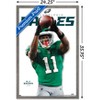 Trends International NFL Philadelphia Eagles - A.J. Brown Feature Series 24 Framed Wall Poster Prints - 3 of 4